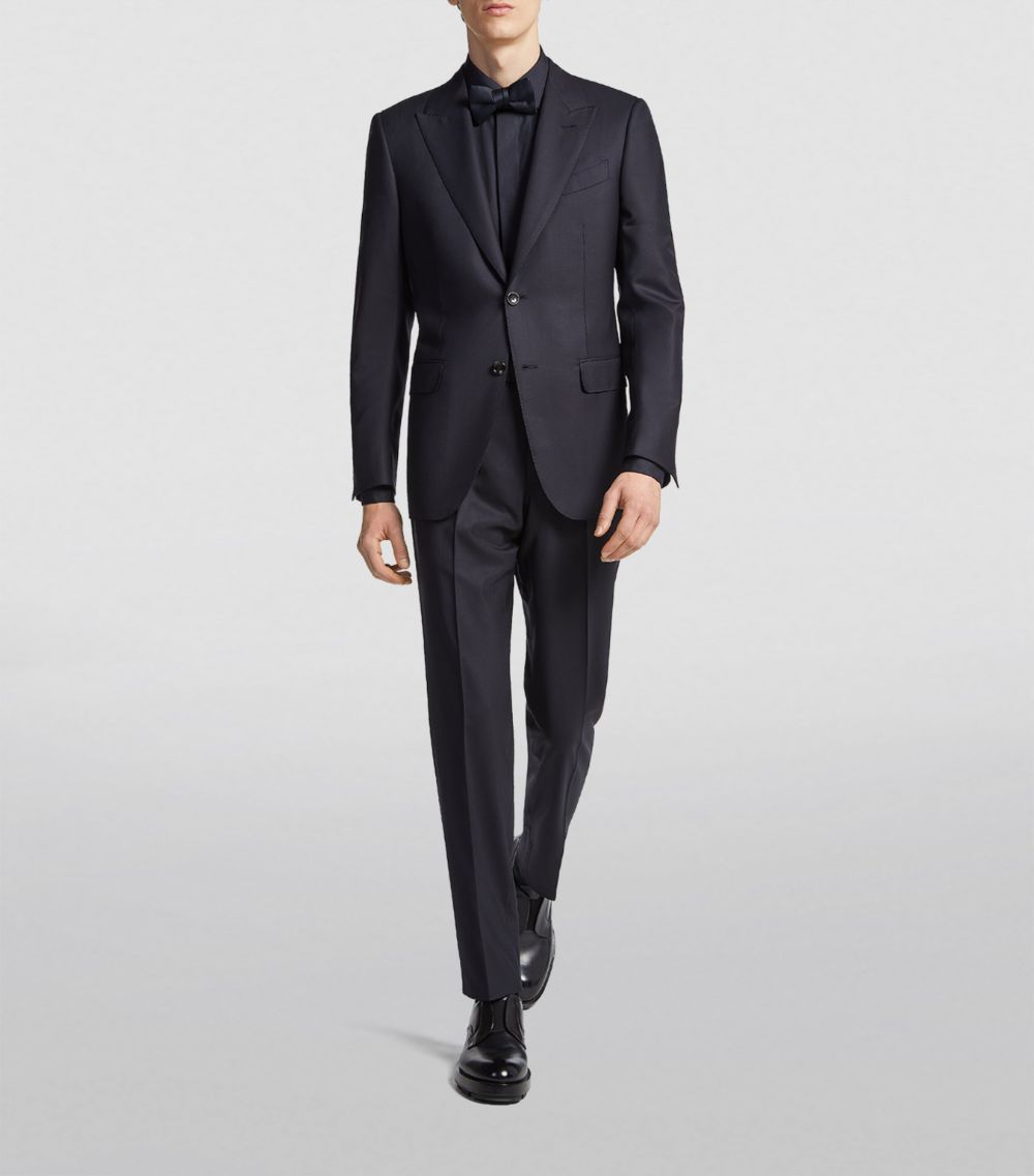 zegna Zegna Ventoventimila Wool Single-Breasted 2-Piece Suit