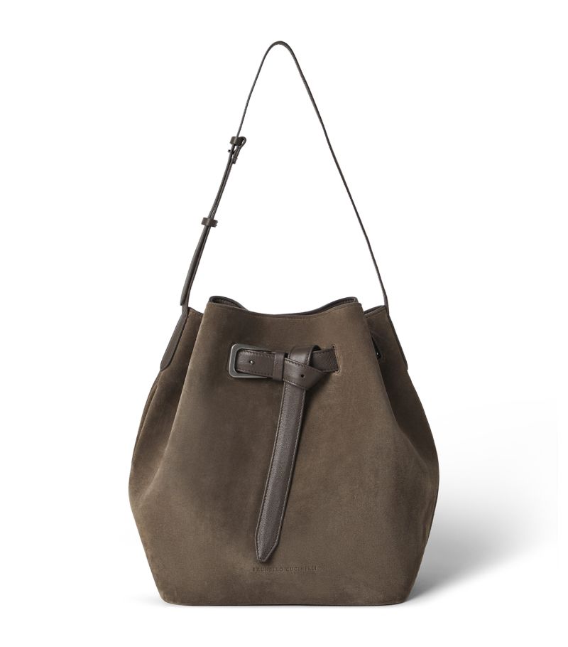 Brunello Cucinelli Brunello Cucinelli Suede Shoulder Bag