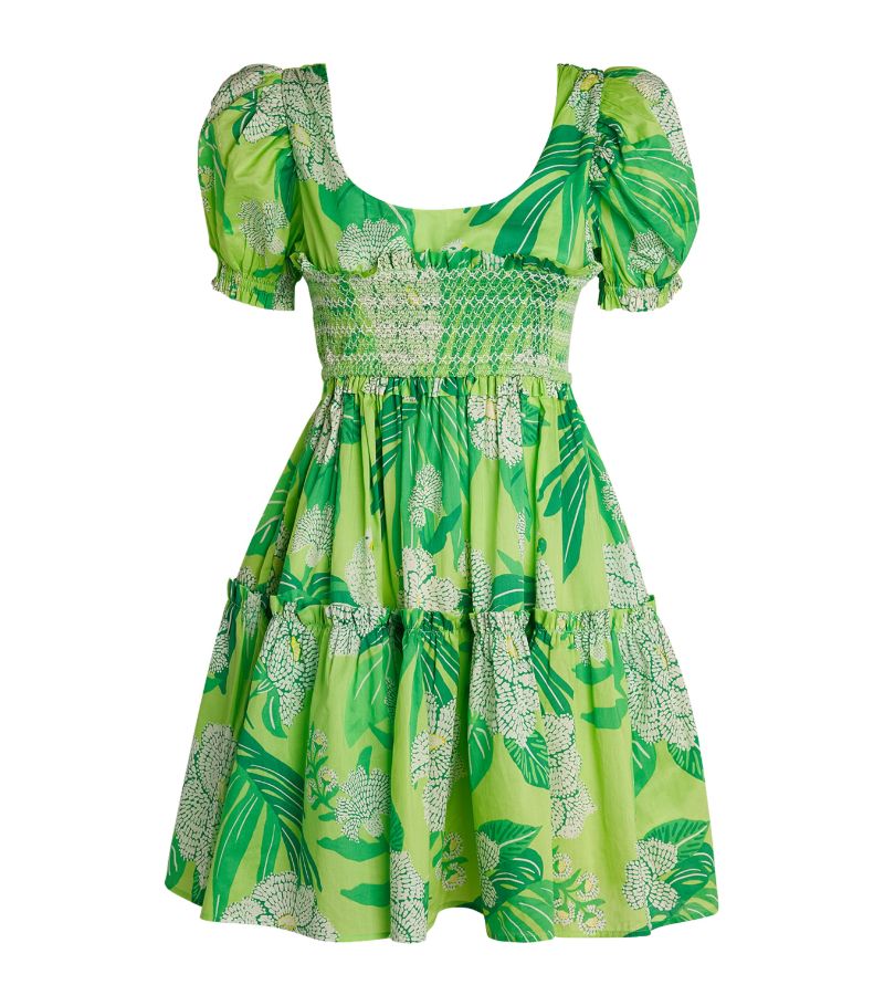 Farm Rio FARM Rio Dewdrop Floral Mini Dress