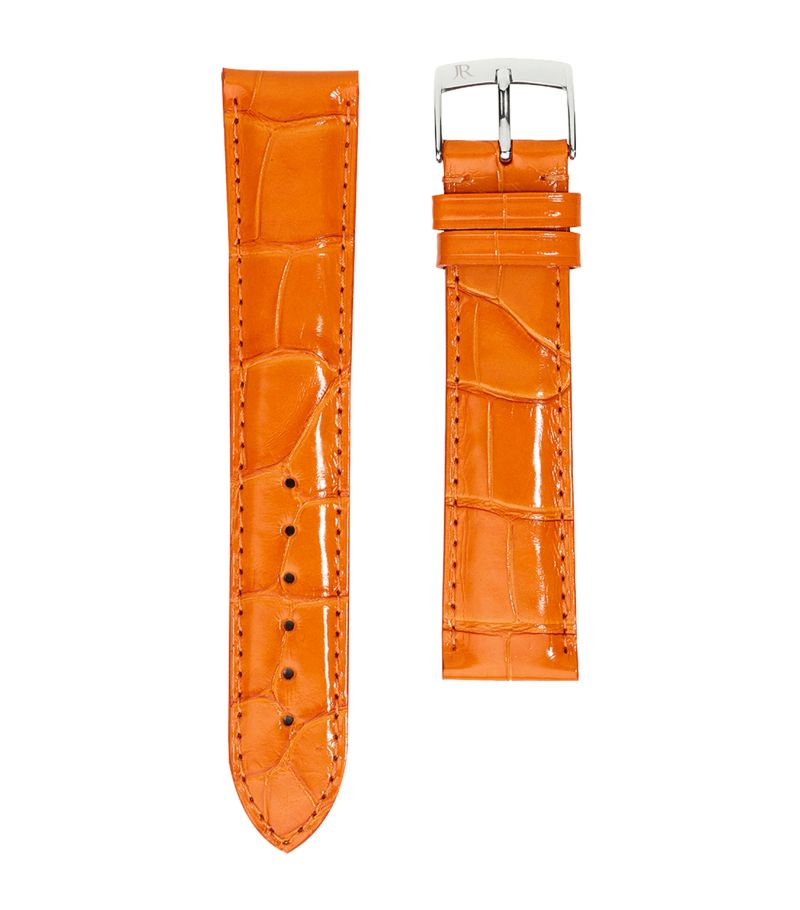 Jean Rousseau Jean Rousseau Classic 3.5 Alligator Leather Watch Strap (16Mm)