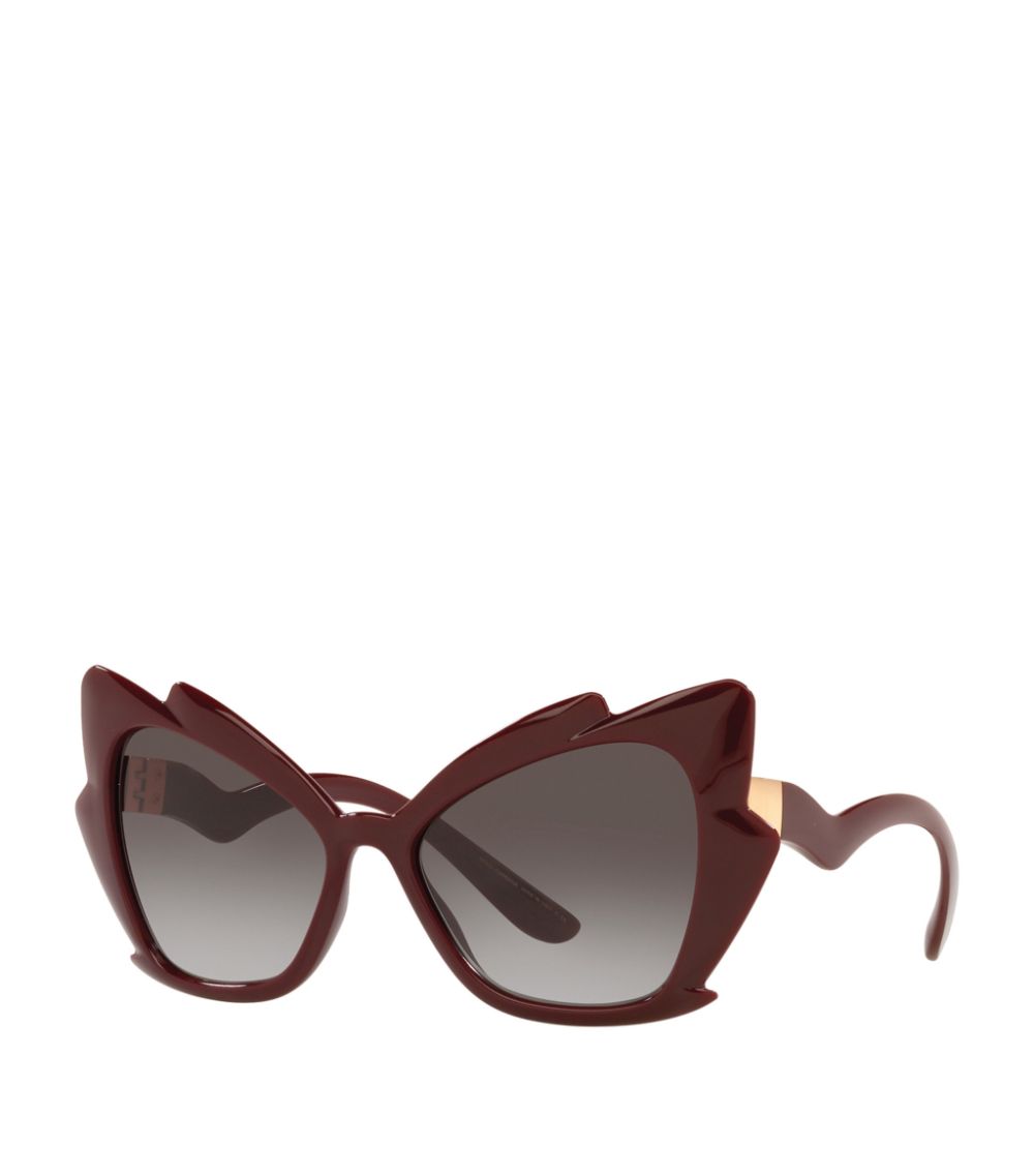 Dolce & Gabbana Dolce & Gabbana Gattopardo Abstract-Shaped Sunglasses