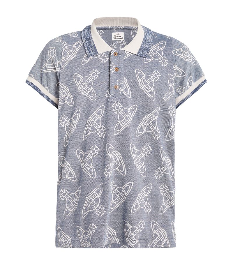 Vivienne Westwood Vivienne Westwood Cotton Piqué Orb Polo Shirt