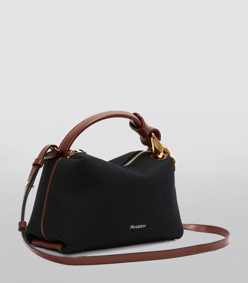 Jw Anderson Jw Anderson Leather Corner Top-Handle Bag