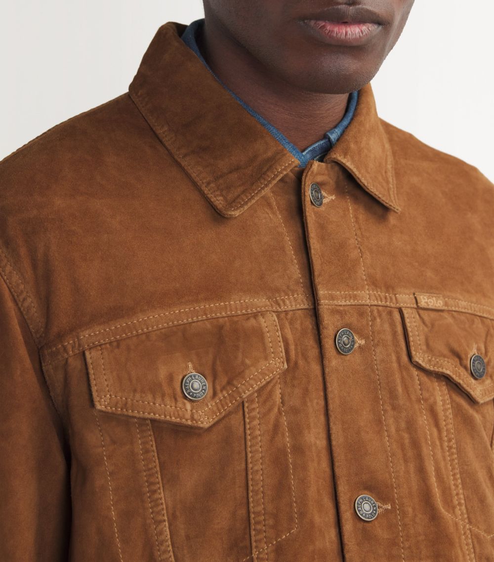 Polo Ralph Lauren Polo Ralph Lauren Suede Trucker Jacket