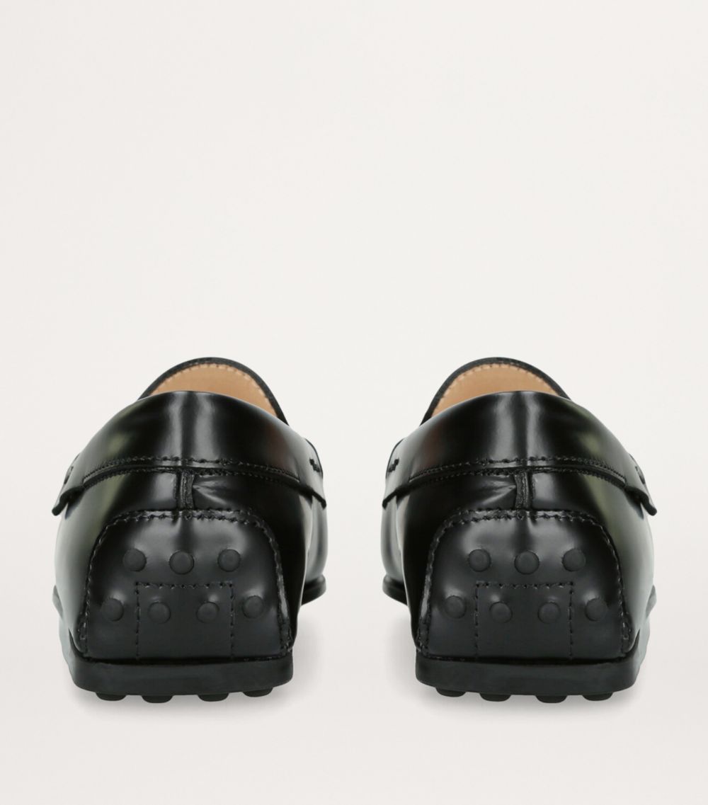 Tod's Tod'S Leather Mocassino Nuovo City Driving Shoes