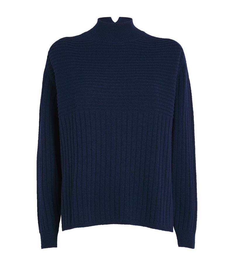 Falke Falke Wool Ribbed Sweater