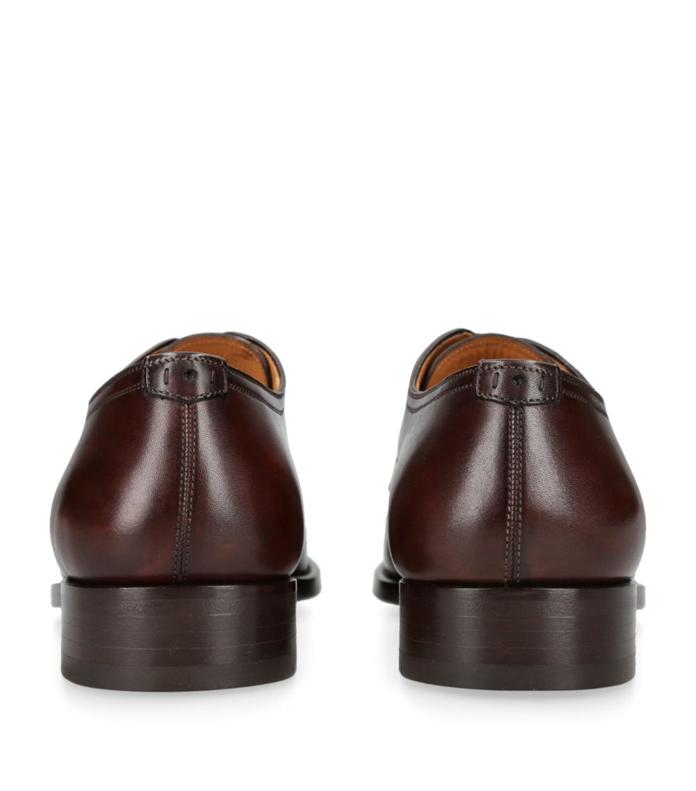 Magnanni Magnanni Leather Stitch Flex Derby Shoes