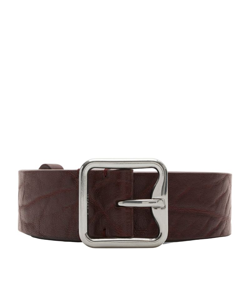 Burberry Burberry Leather B-Buckle Belt