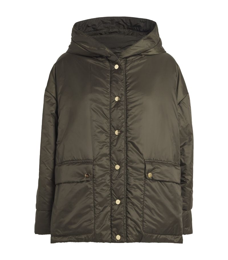 Max Mara Max Mara Reversible Hooded Parka Jacket