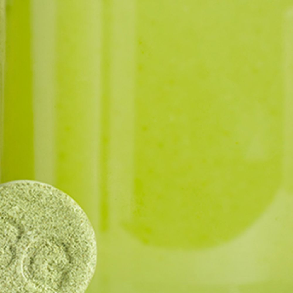 8Greens 8GREENS Real Greens Detox Effervescent Lemon Ginger Tablets (30 Tablets)