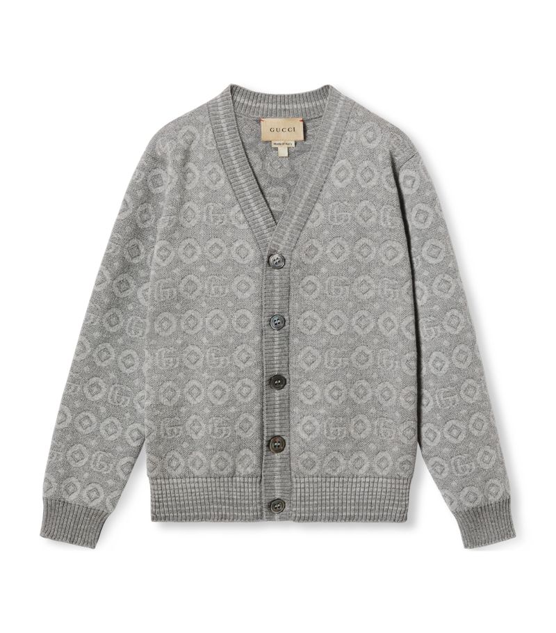 Gucci Gucci Kids Cotton Double G Cardigan (4-12 Years)