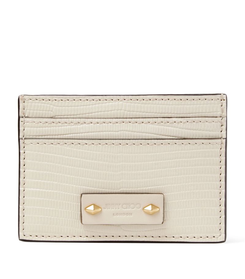 Jimmy Choo Jimmy Choo Croc-Embossed Leather Umika Card Holder