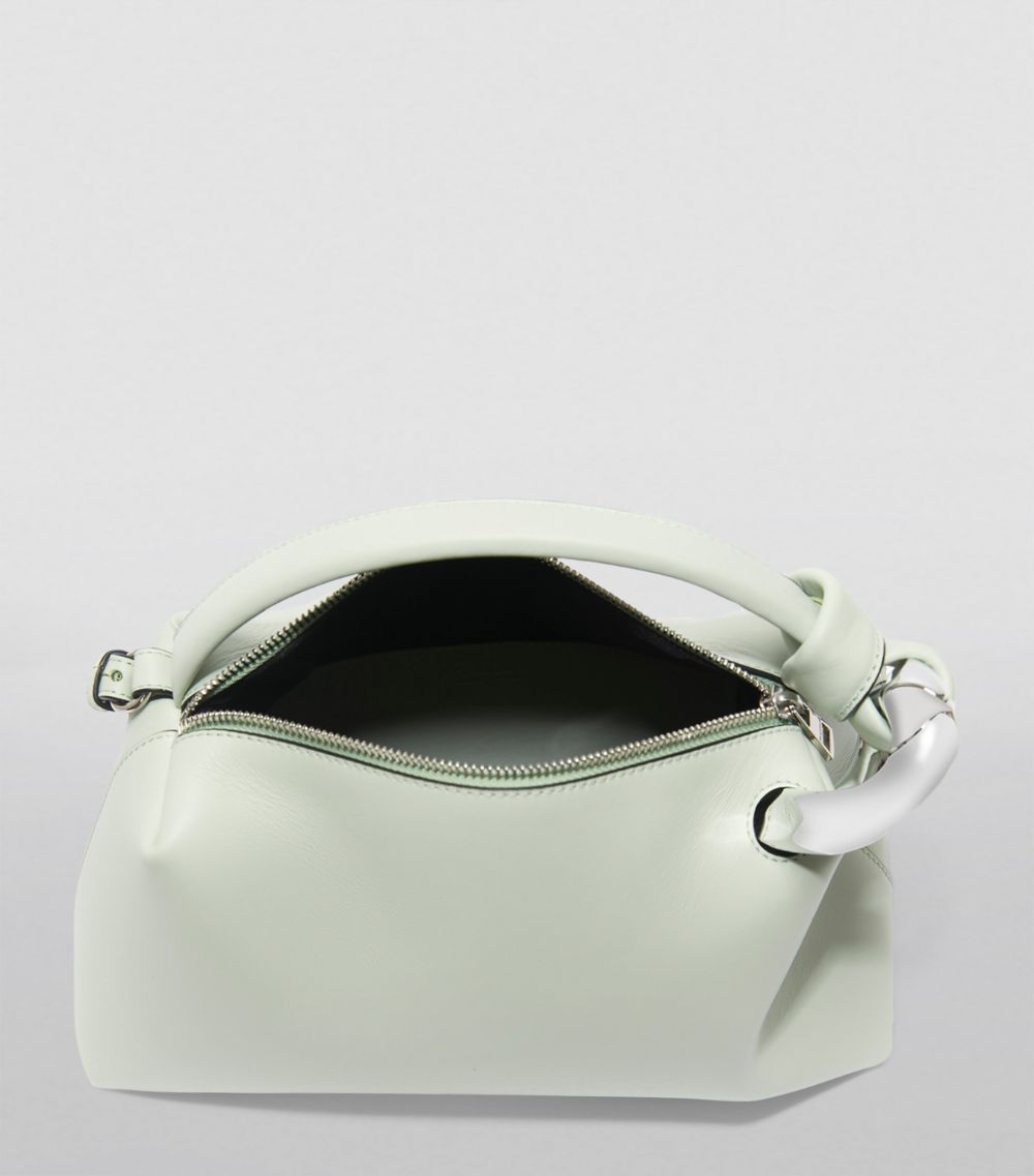 Jw Anderson Jw Anderson Medium Leather Corner Top-Handle Bag