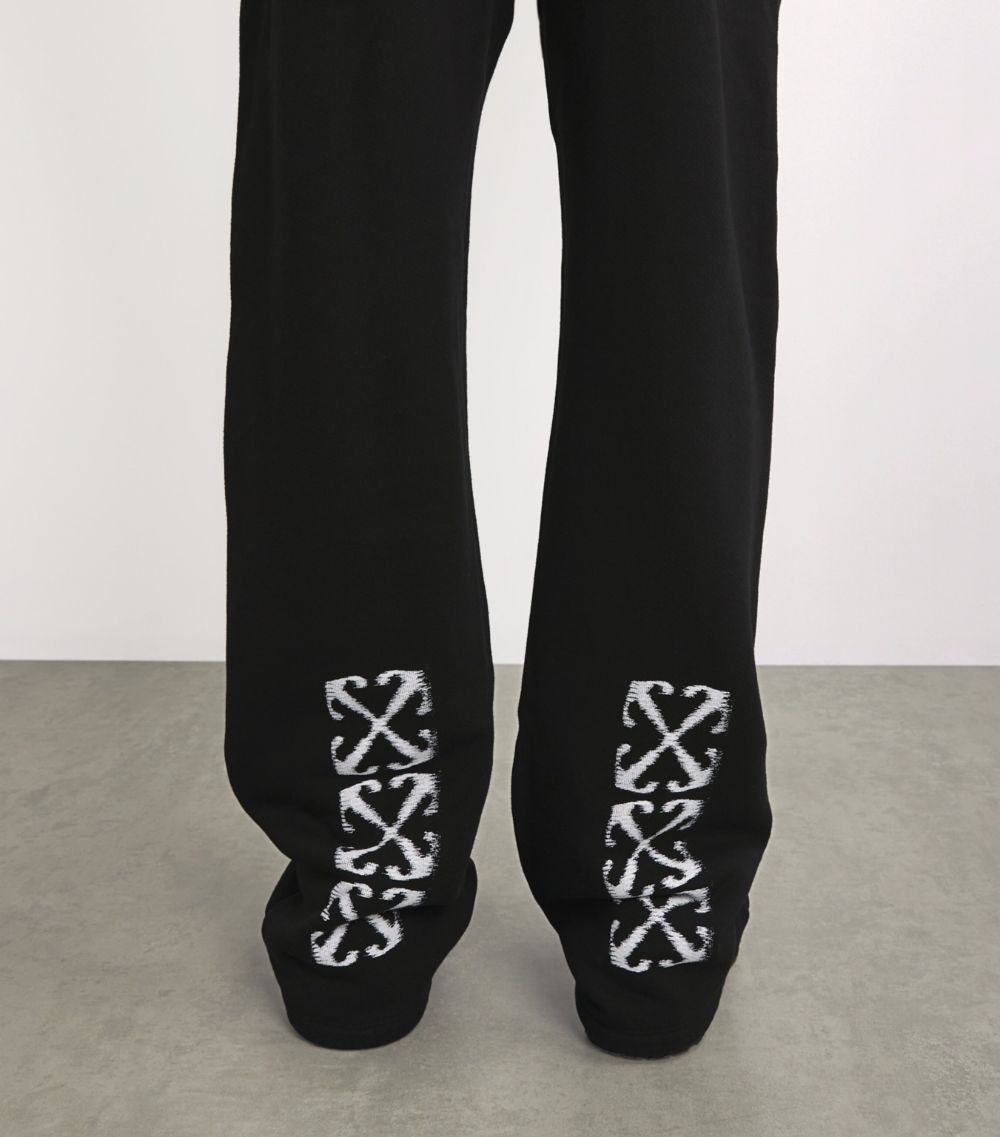 OFF-WHITE Off-White Cotton Windy Arrow Sweatpants