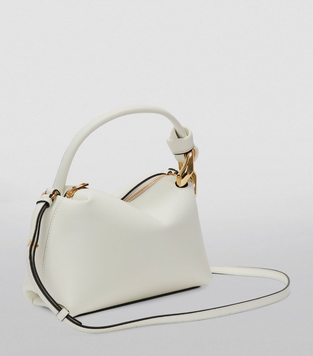 Jw Anderson Jw Anderson Small Leather Corner Cross-Body Bag