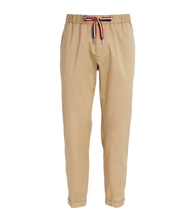 Moncler Moncler Cotton Drawstring Trousers