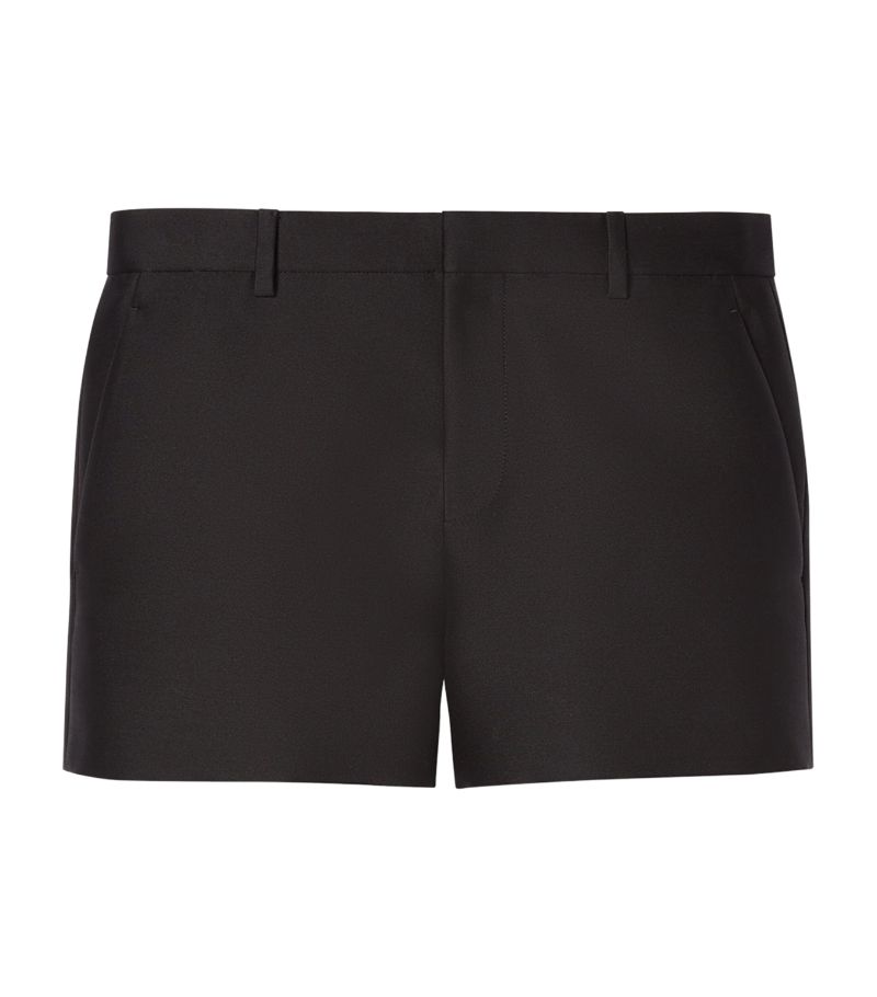 Gucci Gucci Wool-Silk Tailored Shorts