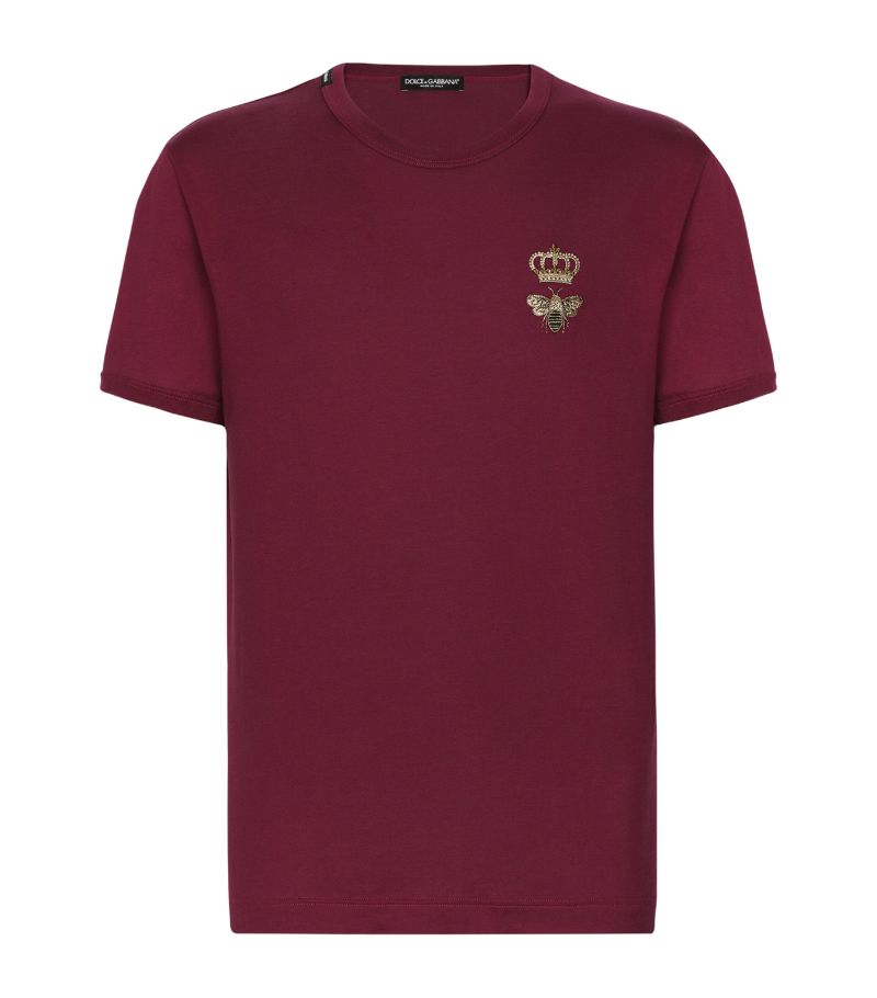 Dolce & Gabbana Dolce & Gabbana Embroidered T-Shirt