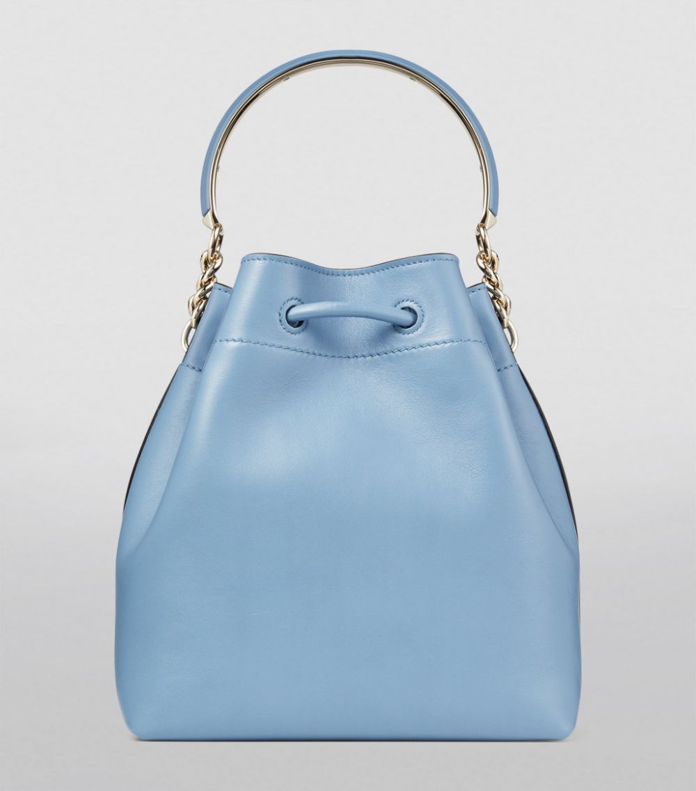 Jimmy Choo Jimmy Choo Leather Bon Bon Bucket Bag