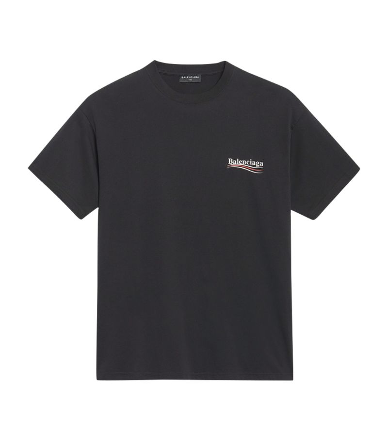 Balenciaga Balenciaga Political Campaign Logo T-Shirt