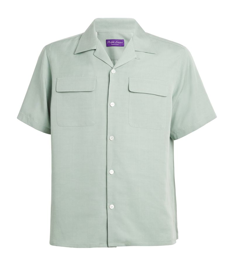 Ralph Lauren Purple Label Ralph Lauren Purple Label Lyocell Short-Sleeve Shirt