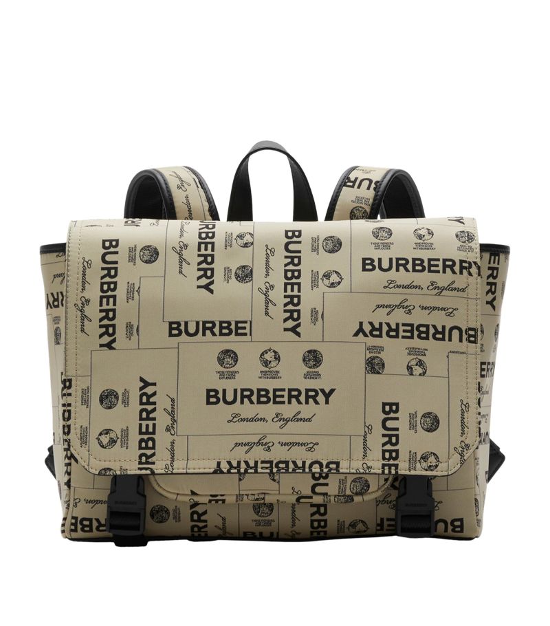 Burberry Burberry Kids Logo Print Messenger Backpack