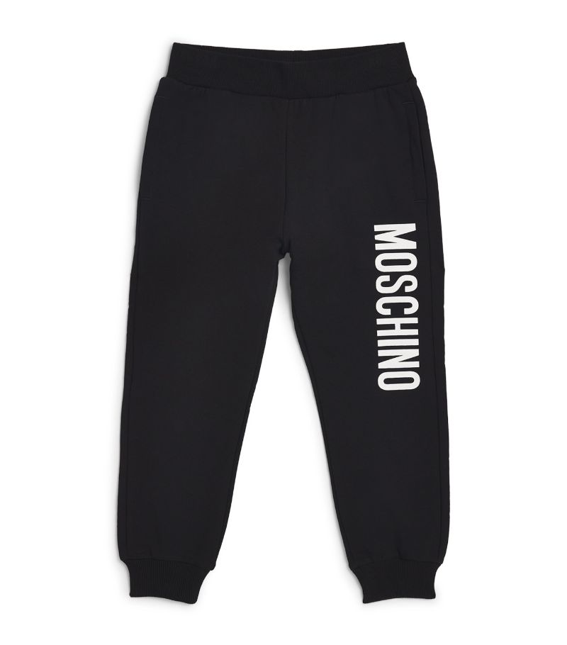 Moschino Moschino Kids Stretch-Cotton Logo Sweatpants (5-14 Years)