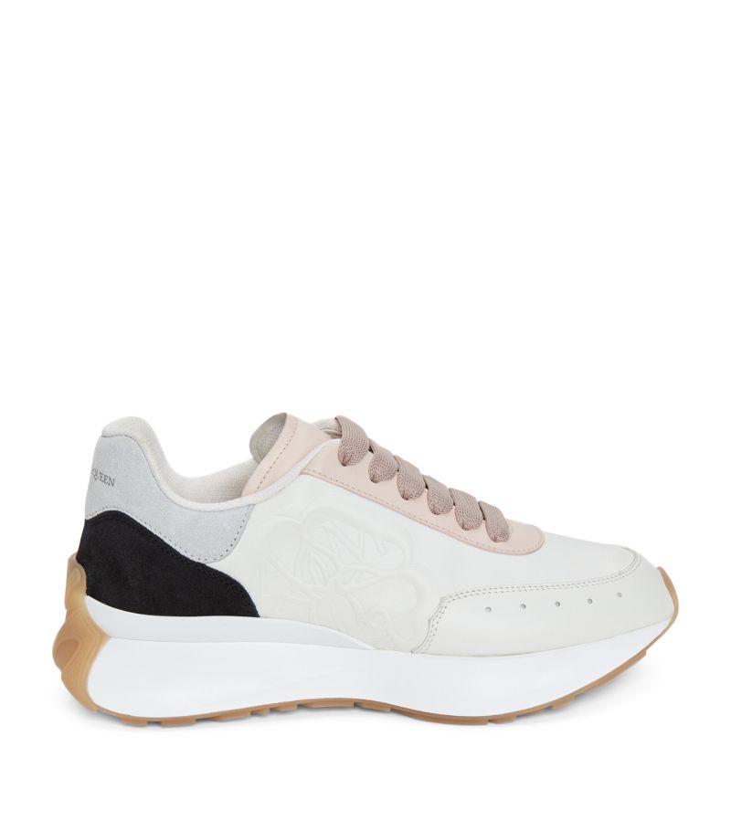 Alexander McQueen Alexander McQueen Leather Sprint Runner Sneakers