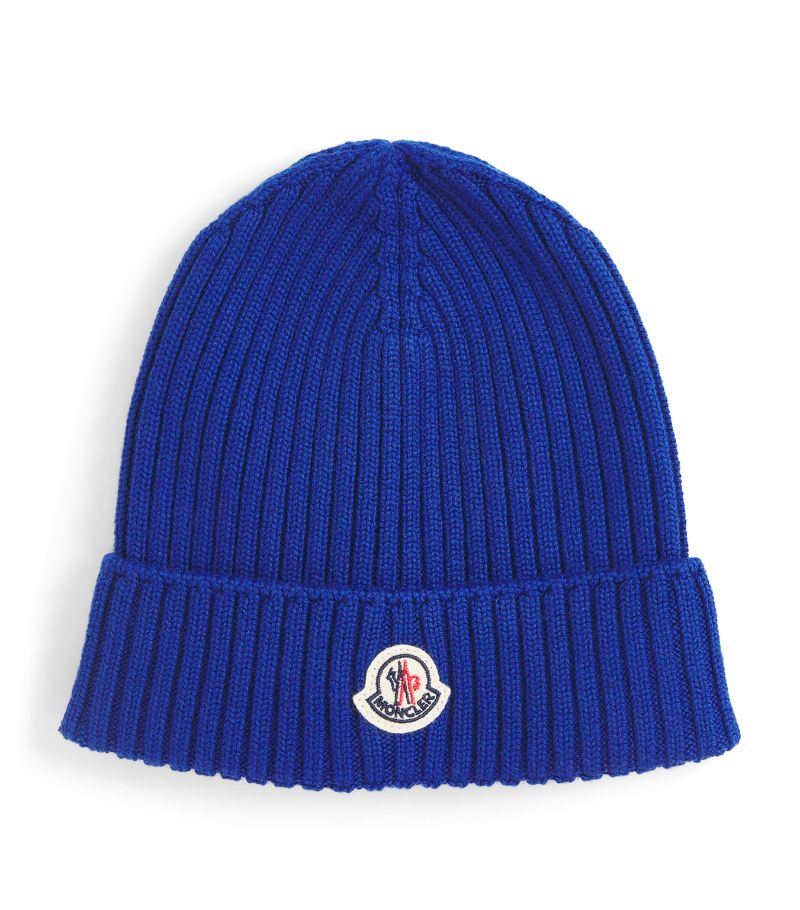 Moncler Enfant Moncler Enfant Wool Logo Beanie