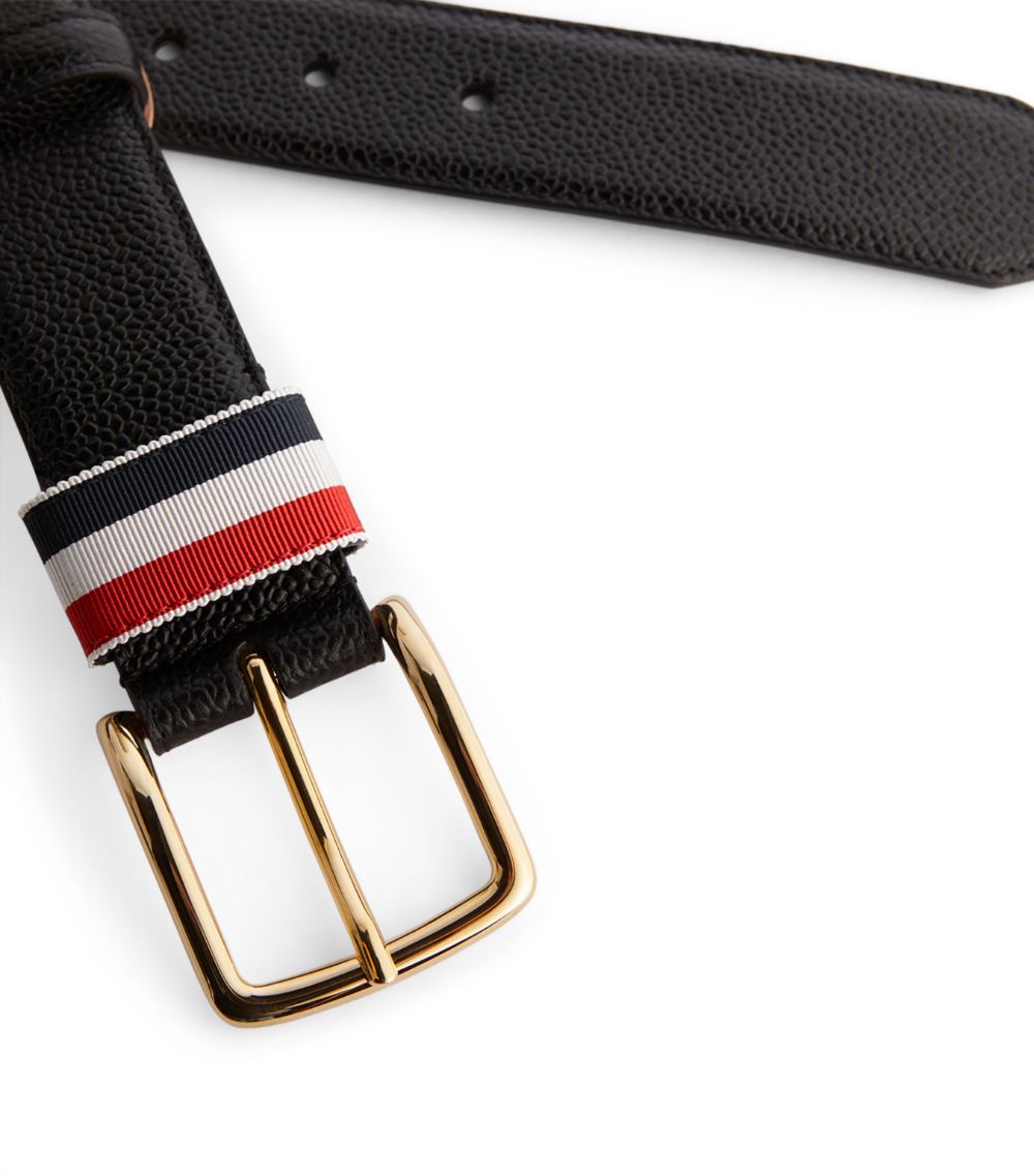 Thom Browne Thom Browne Leather Tricolour Belt