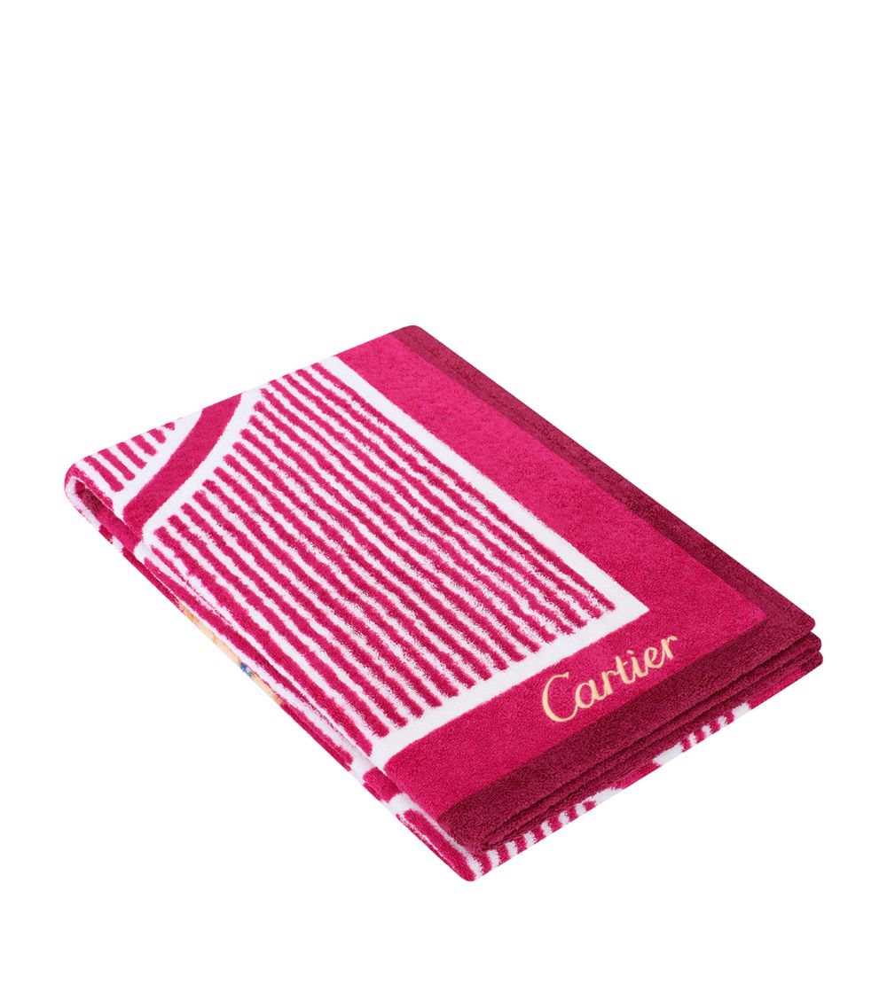 Cartier Cartier Cotton Characters Beach Towel