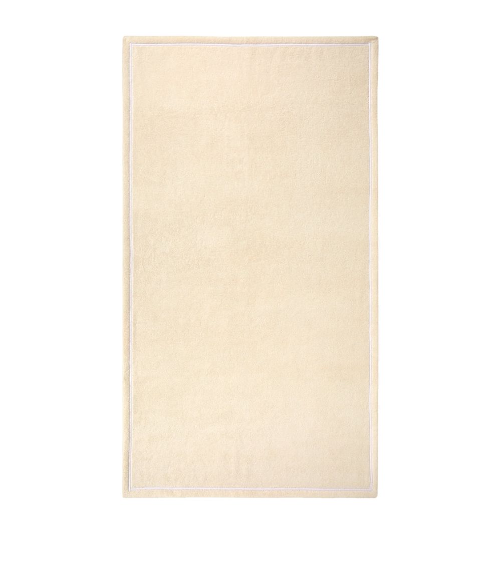 Yves Delorme Couture Yves Delorme Couture Duetto Ivoire Hand Towel (55Cm X 100Cm)