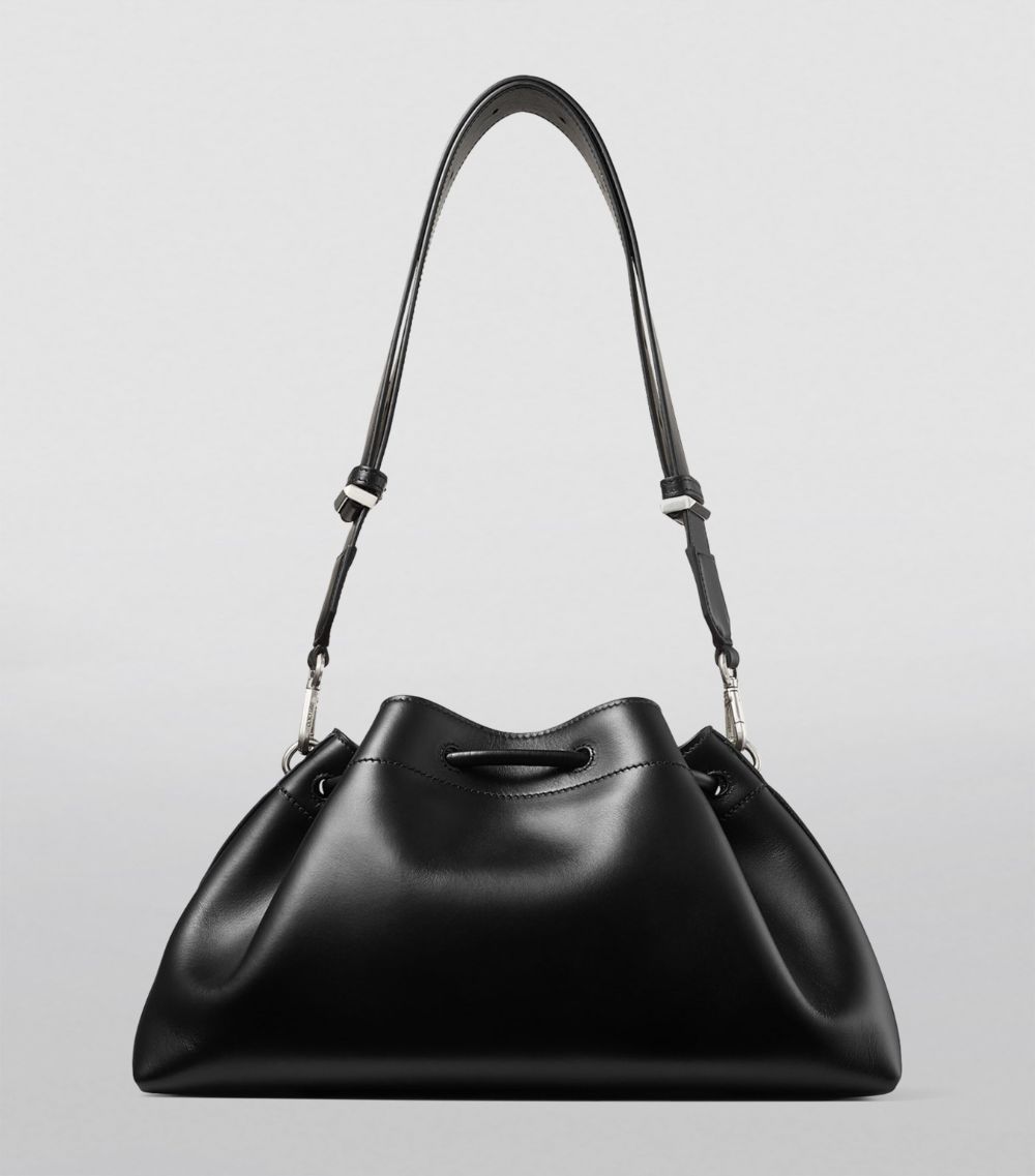 Jimmy Choo Jimmy Choo Medium Leather Cinch Bucket Bag