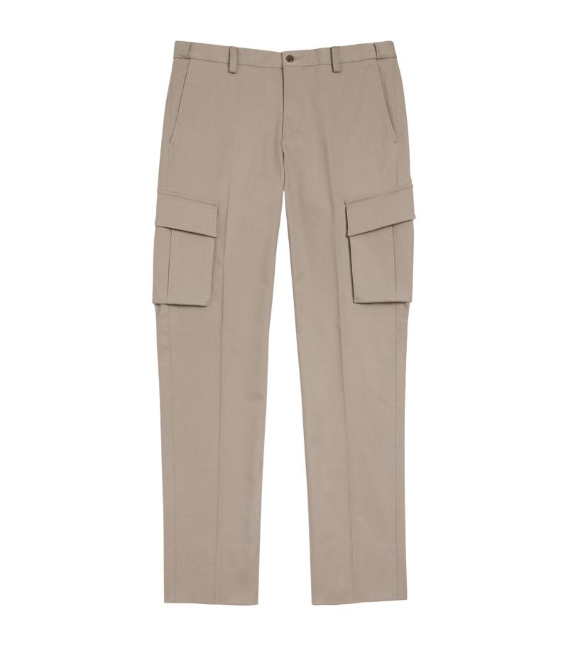 Corneliani Corneliani Cotton Cargo Pocket Trousers