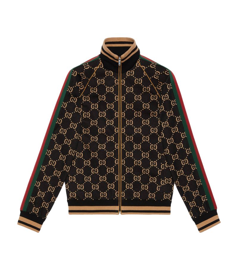 Gucci Gucci Logo Print Jacket