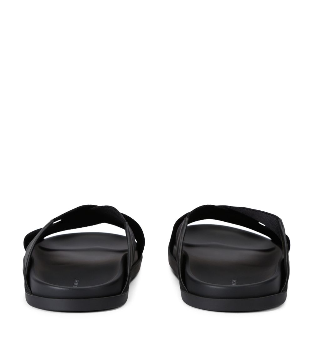 Givenchy Givenchy Leather G Plage Slides