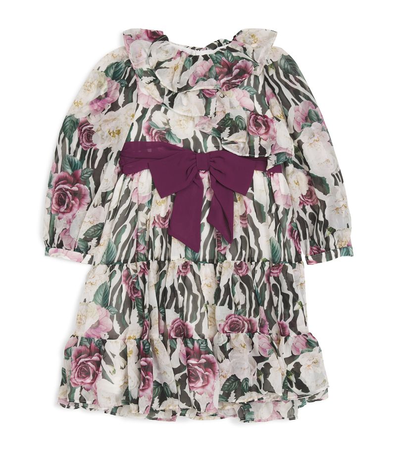 Patachou Patachou Floral Long-Sleeve Dress (3-12 Years)