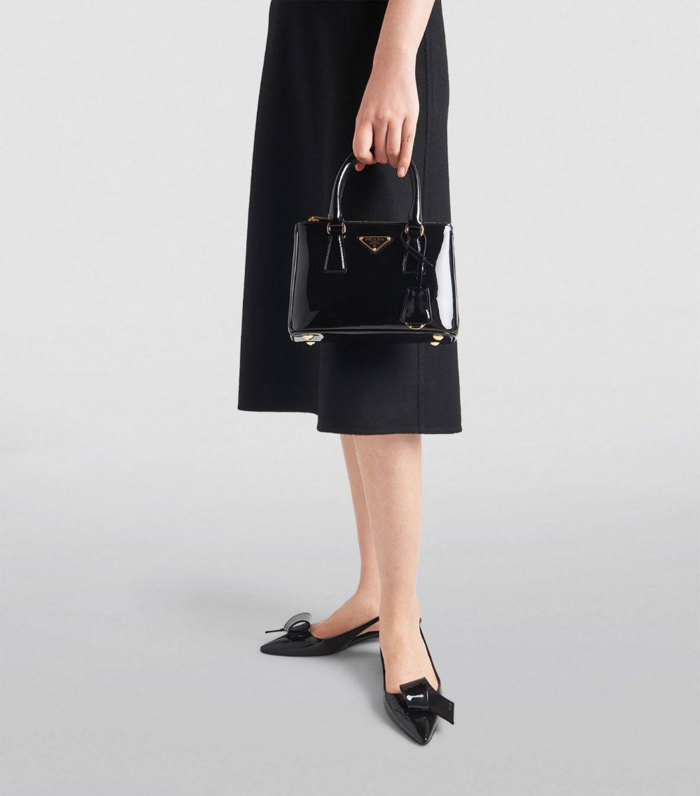 Prada Prada Mini Leather Galleria Top-Handle Bag