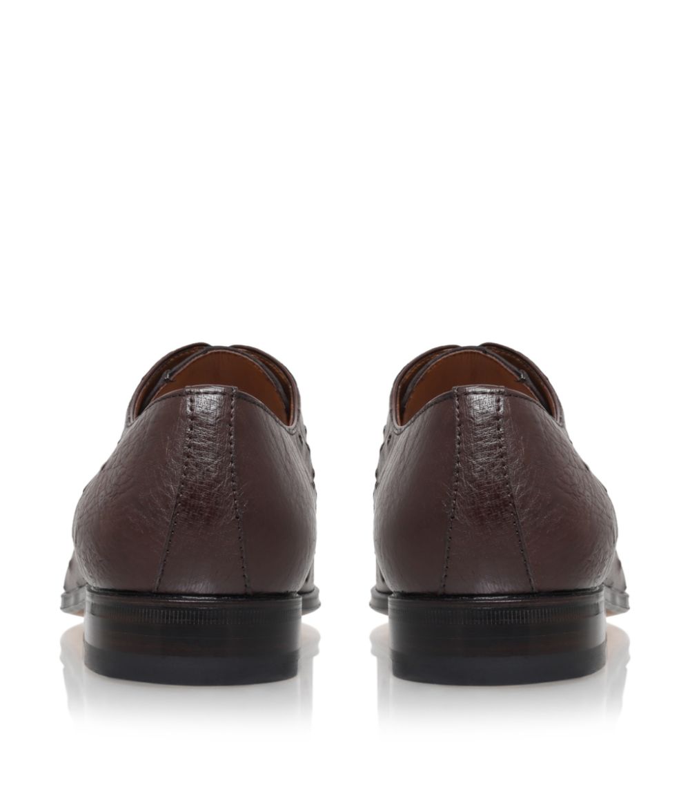 Stemar Stemar Ostrich Derby Shoes