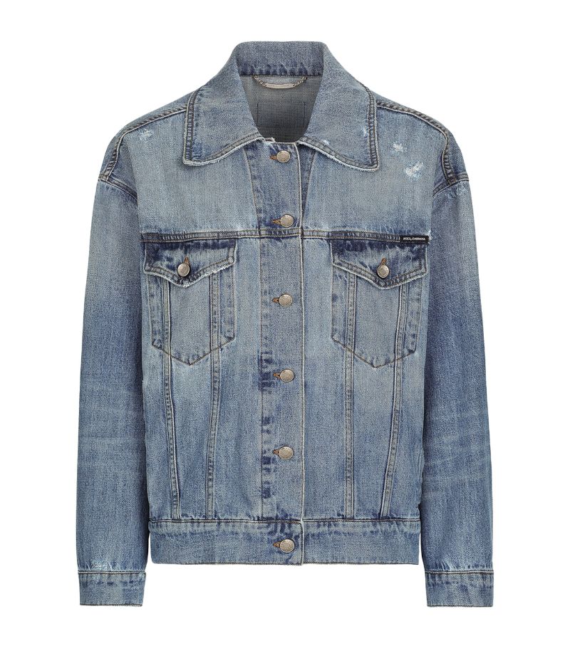 Dolce & Gabbana Dolce & Gabbana Distressed Denim Jacket