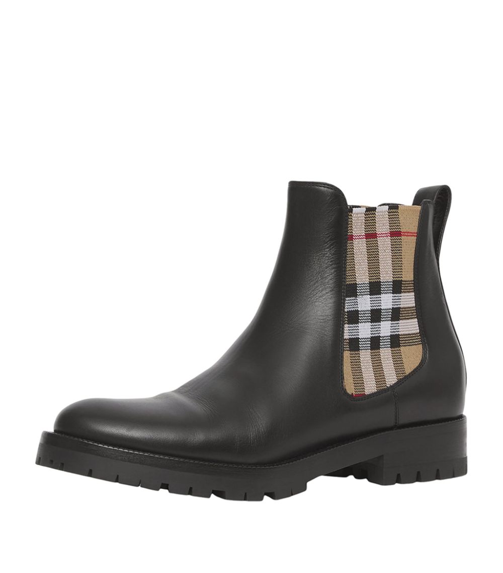 Burberry Burberry Vintage Check Chelsea Boots