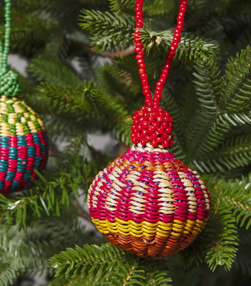  Mmaa Woven Beaded Bauble