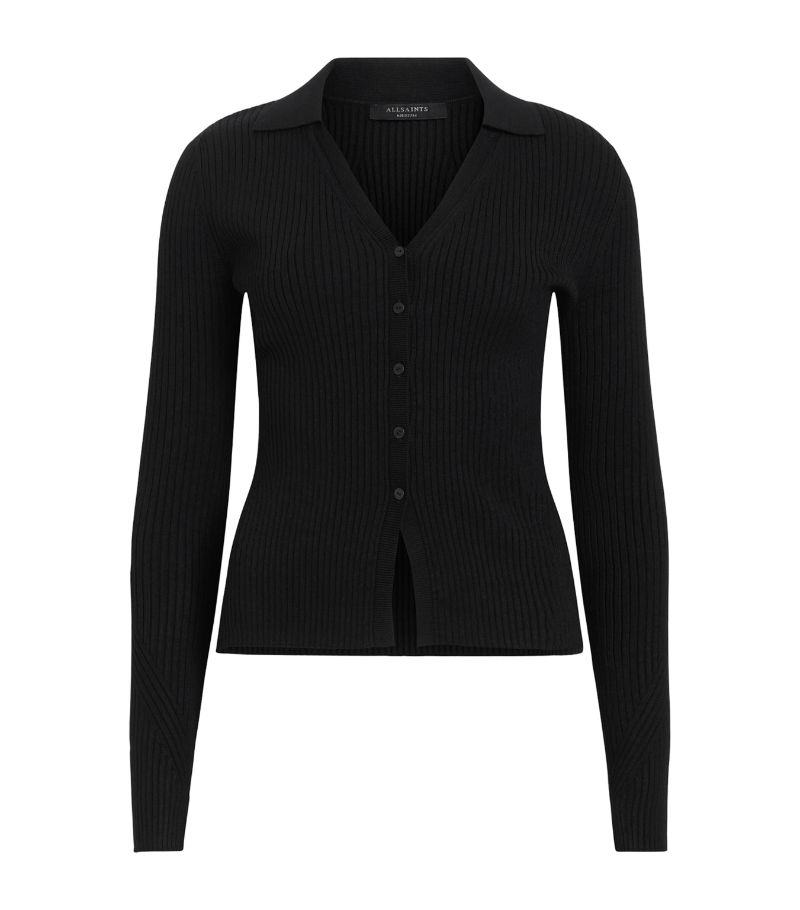 Allsaints Allsaints Ribbed Cruz Cardigan