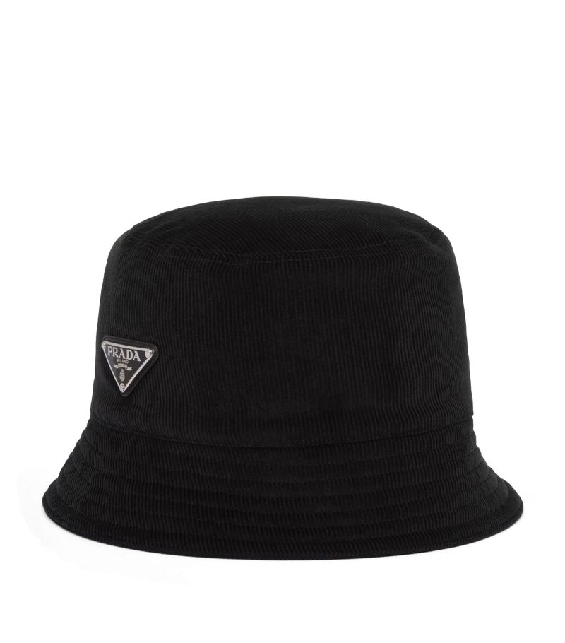 Prada Prada Corduroy Bucket Hat