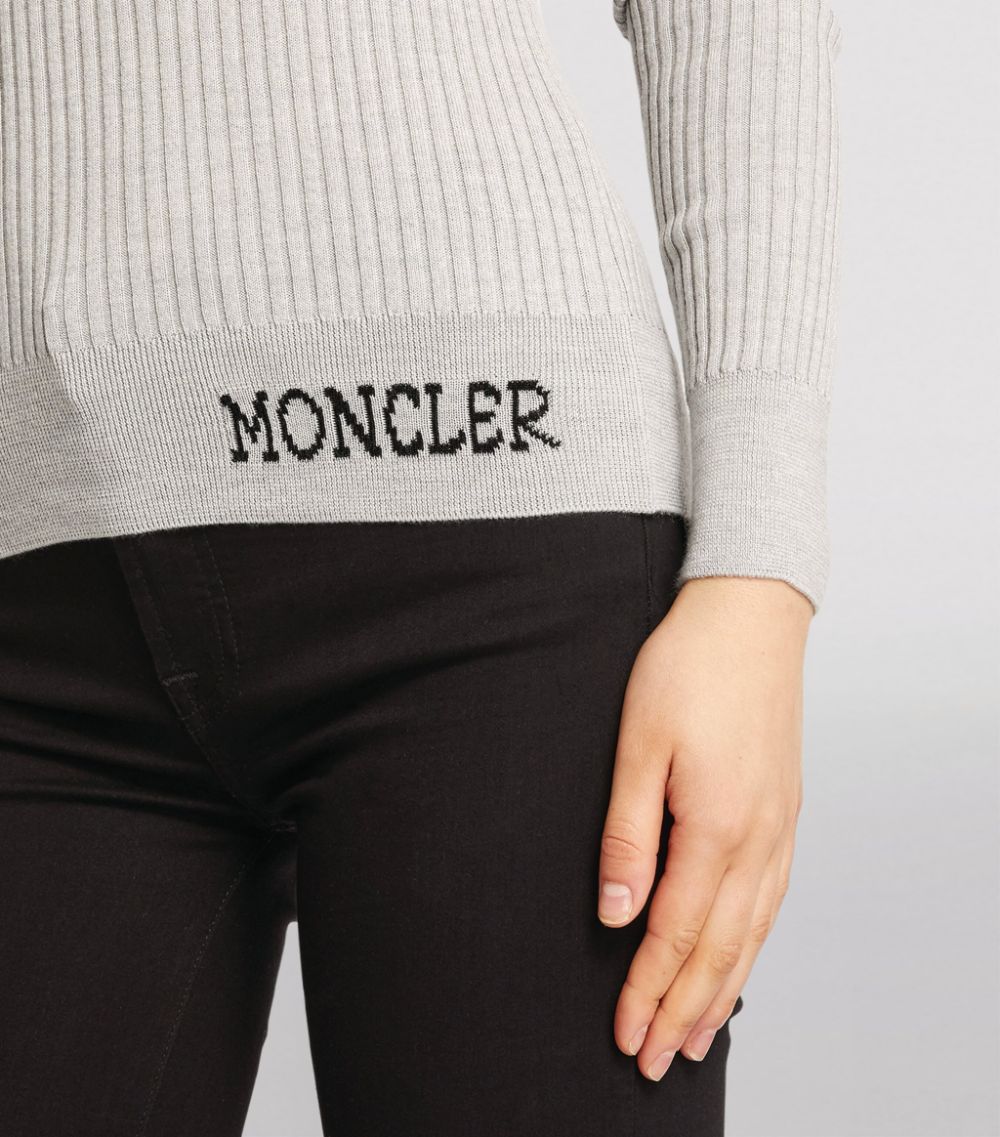 Moncler Moncler Ribbed Rollneck Sweater