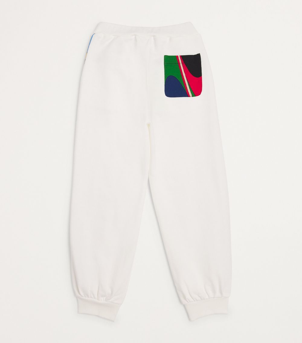 Pucci Junior Pucci Junior Cotton Pocket-Detail Sweatpants (4-14 Years)