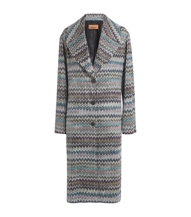 Missoni Missoni Sequinned Longline Coat