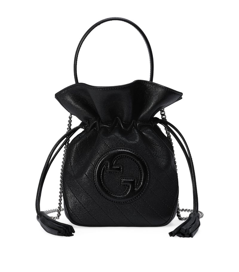 Gucci Gucci Mini Leather Blondie Bucket Bag