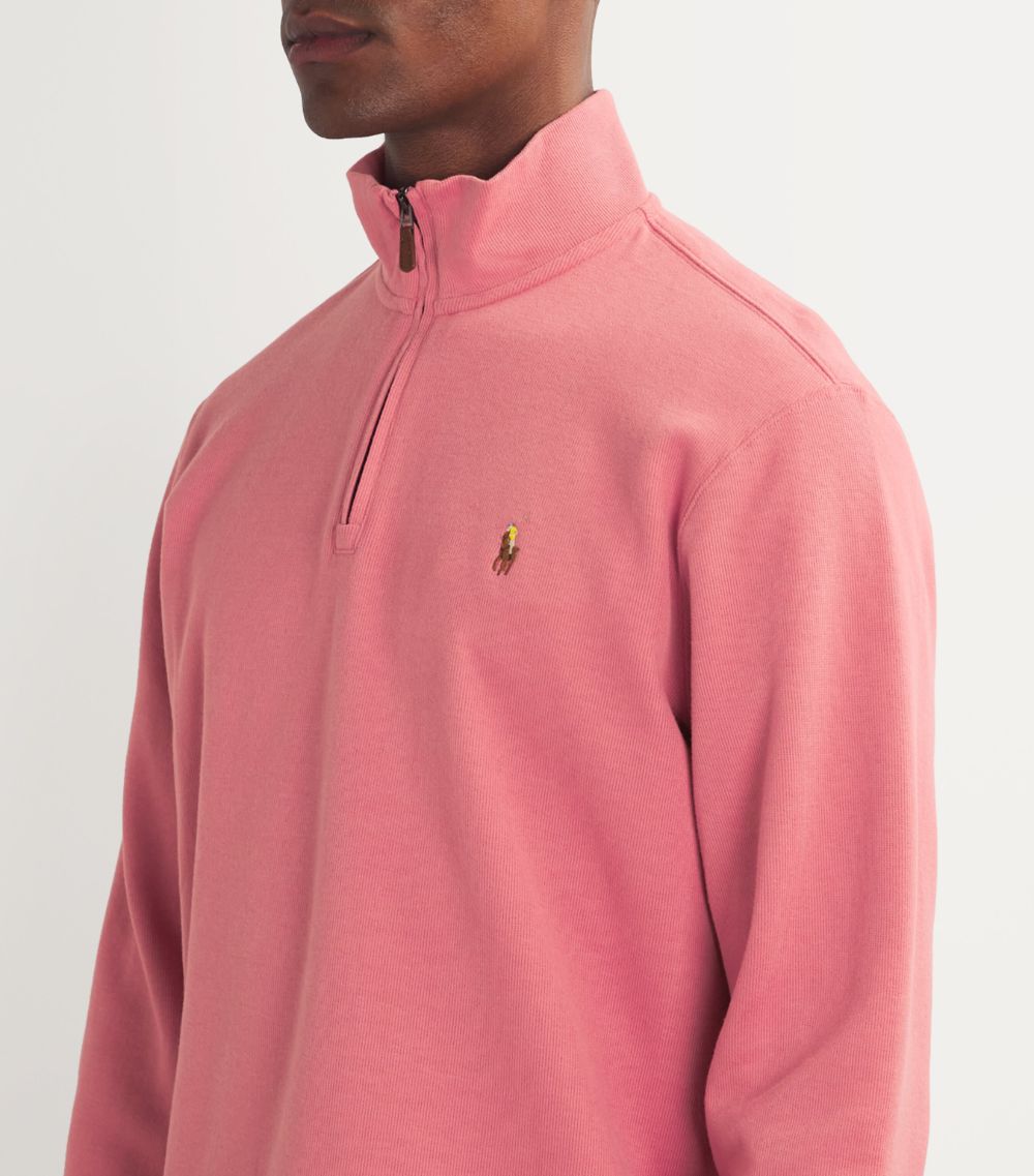 Polo Ralph Lauren Polo Ralph Lauren Cotton Quarter-Zip Sweater