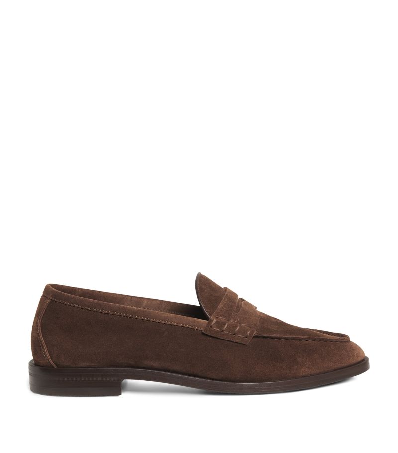 Ralph Lauren Purple Label Ralph Lauren Purple Label Suede Penny Loafers